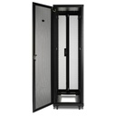 Easy Rack 800mm/42U/800mm with Roof, Side panel, castors, feet and 4 Brackets, No Bottom, black