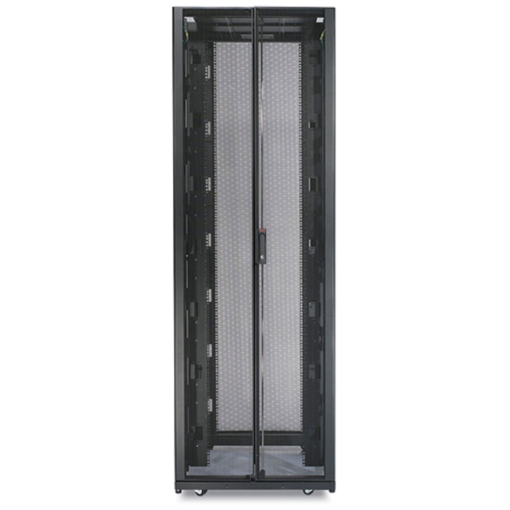 NetShelter SX 48U 750mm Wide x 1070mm Deep Enclosure with Sides Black