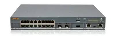 Aruba 7010 (RW) 16p 150W PoE+ 10/100/1000BASE-T 1G BASE-X SFP 32 AP and 2K Clients Controller