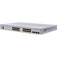 CBS350 MANAGED 24-PORT GE, 195W POE, 4x1G SFP
