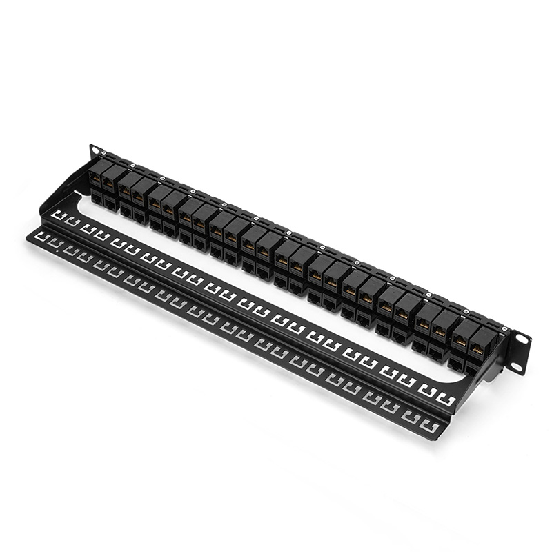 Corning VOLPPCBF48K Patch  Panel 48 Port  Cat 6/6A Unloaded