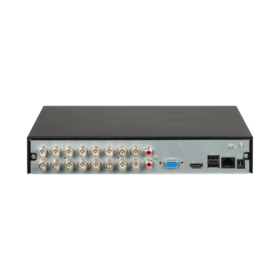 1080N/720P realtime , H.265+/H.265 dual-stream video compression, Supports Full-channel AI-Coding, Supports HDCVI/AHD/TVI/CVBS/IP video inputs, Max 18 channels IP camera inputs, each channel up to 6MP; Max 64 Mbps Incoming Bandwidth, Long transmission distance over coax cable, Up to 8 channels video stream ( analog channel ) SMD Plus