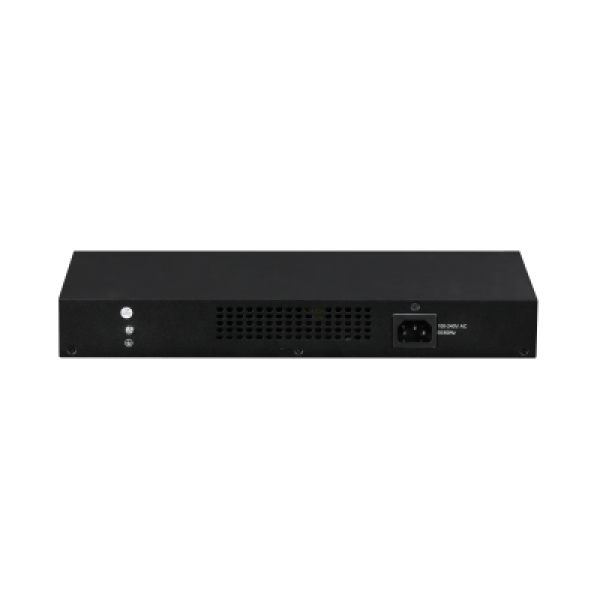 16-Port FE PoE+ 1-Port Gigabit Combo PoE Switch,  4K entry MAC address table, PoE Power 135W,  Supports Store-and-Forward