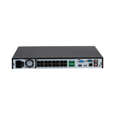 32 CH NVR,  H.265+/H.265, Upto 8MP resolution Preview & Playback, 2 HDD upto 8TB each,  Support IPC, UPnP, 16PoE ports, Video Out: HDMI/VGA