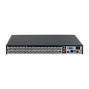 32Ch Penta-brid 4K-N/5MP iU wizsense DVR H.265+/H.265 dual stream video compression, 2 sata HDD support, max 32 channels IP cmera inputs, each channel up to 12MP, Max 128 Mbps incoming bandwith, Up to 32 video stream (analog channel)SMD plus lot & POS