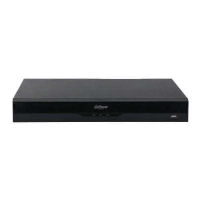 8 Channel Compact 1U 8PoE WizSense Network Video Recorder, New 4.0 user interface, Remote surveillance, live view and video play on mobile phone App, Max. decoding capability: 4 × 1080p@30fps. Supports adaptive decoding, 