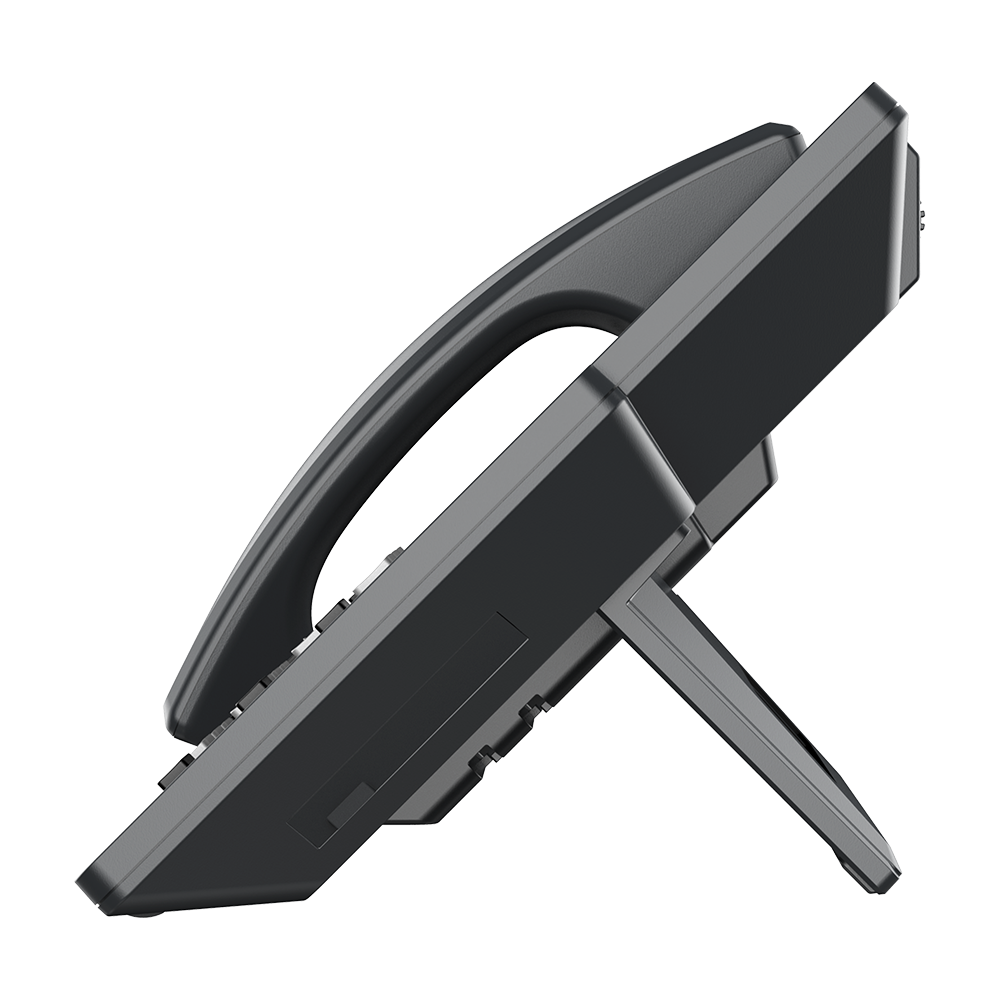 16 lines with up to 16 SIP accounts, Built-in 1 mega-pixel CMOS tiltable camera for video calling with privacy wheel, Android support