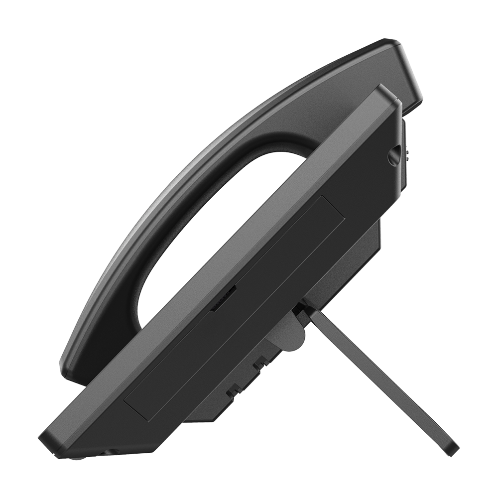 16 lines with up to 16 SIP accounts, Built-in 2 megapixel camera for video calling with privacy shutter, Runs on the Android 7.x  OS, Built-in Bluetooth for syncing with mobile devices and connecting Bluetooth headsets