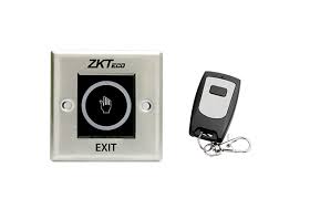 Touchless Exit Buttons with Remote Control