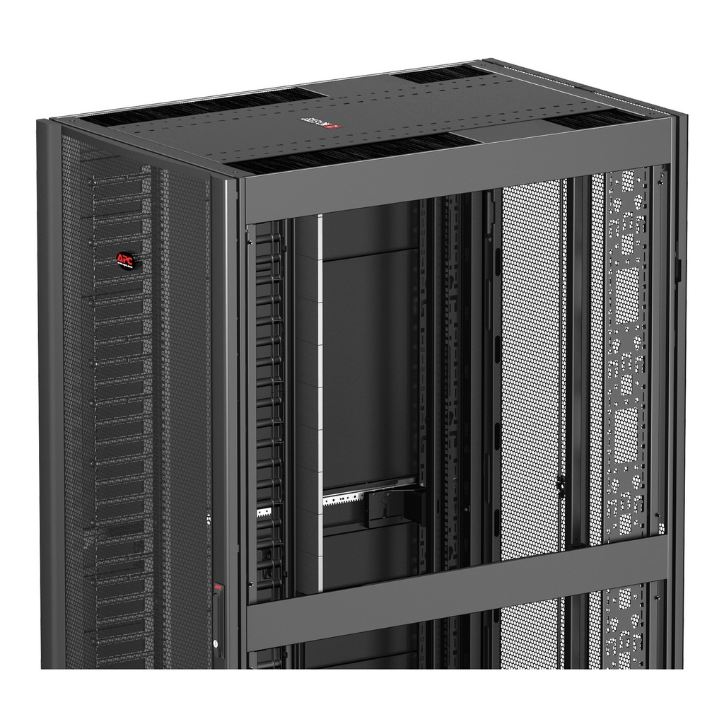  APC NetShelter SX, Networking Rack Enclosure, 42U, Black, 1991H x 750W x 1070D mm with Casters, Feet, Vertical Cable Managers, Side Panels