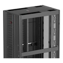  APC NetShelter SX, Networking Rack Enclosure, 42U, Black, 1991H x 750W x 1070D mm with Casters, Feet, Vertical Cable Managers, Side Panels