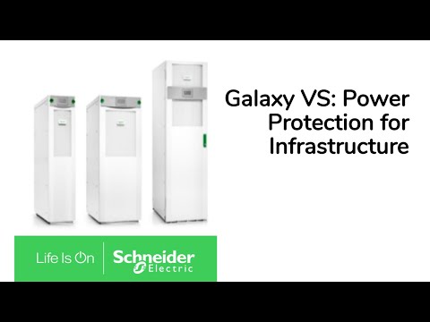 Galaxy VS UPS 40kW 400V for up to 4 internal 9Ah smart modular battery strings, Start-up 5x8