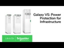 Galaxy VS UPS 40kW 400V for up to 4 internal 9Ah smart modular battery strings, Start-up 5x8