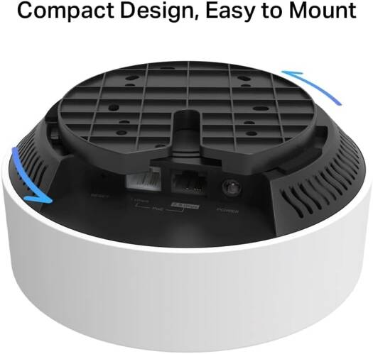 TP-Link Deco X50-PoE AX3000 Whole Home Mesh Wi-Fi 6 System with PoE, Dual-Band, AI-Driven Mesh, cover up to 6,500 ft2, Connect up to 150 devices, 1 0 GHz Dual-Core CPU, HomeShield, Pack of 3