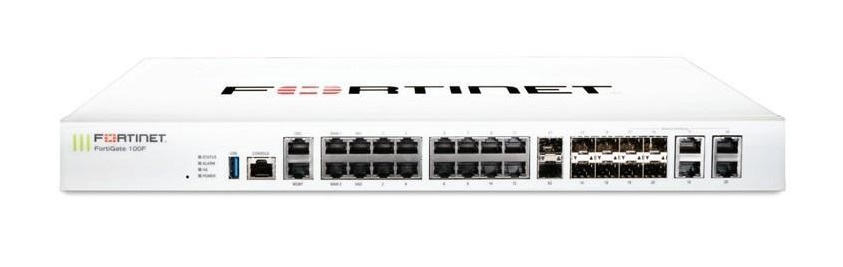 FortiGate-100F Hardware plus 1 Year FortiCare Premium and FortiGuard Unified Threat Protection (UTP)