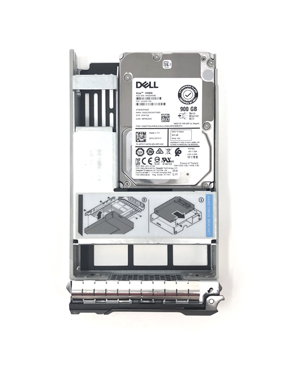 900GB 15K RPM SAS 12Gbps 512n 2.5in Hot-plug Hard Drive 3.5in HYB CARR CK