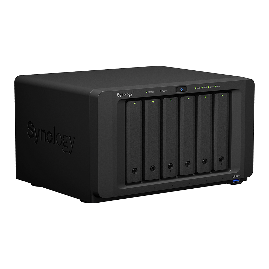 Synology DS1621xs+ 6Bay Desktop - 
4 x HAT5310-8T 8TB SATA HDD - RAID5-24TB