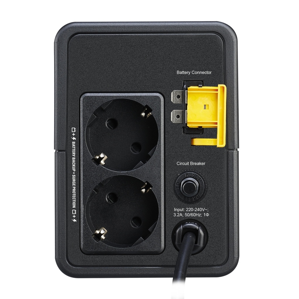 APC Easy UPS 700VA, 230V, AVR, USB Charging, IEC Sockets