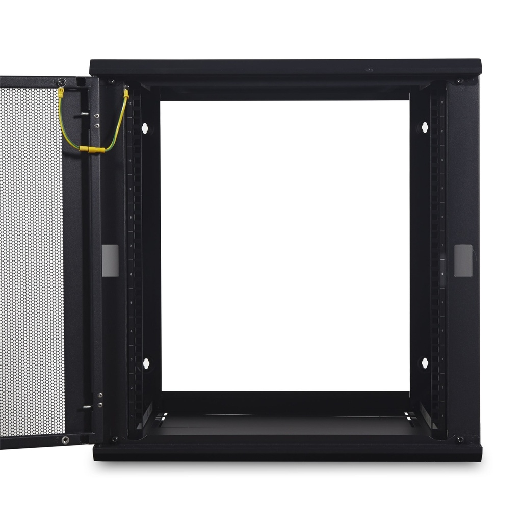 APC NetShelter 12U Wallmount Rack Cabinet Single Hinged Server Depth Unassembled
