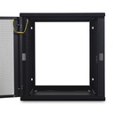 APC NetShelter 12U Wallmount Rack Cabinet Single Hinged Server Depth Unassembled