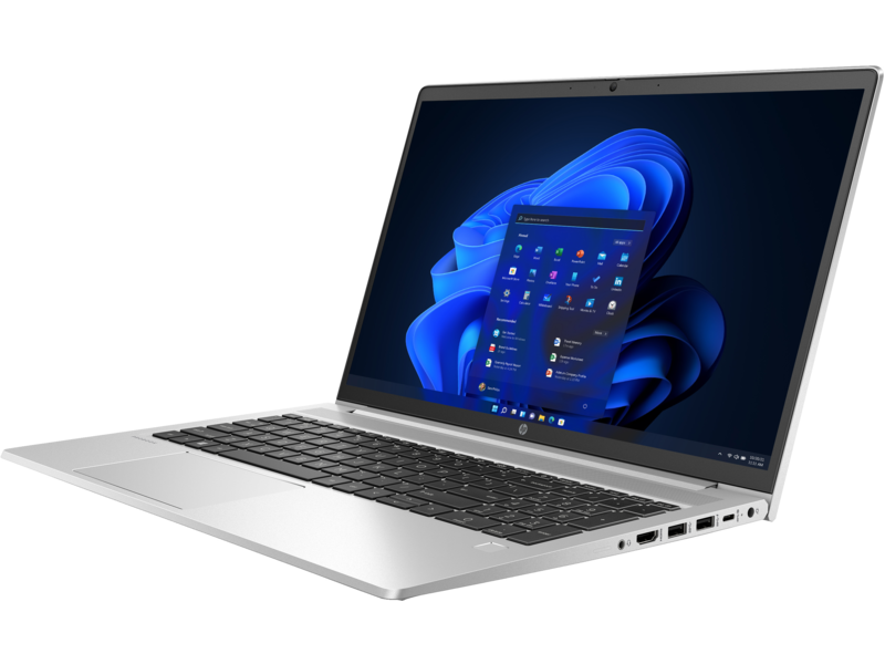 UMA i5-1235U 450 G9 / 15.6 FHD AG UWVA 250 HD NarrowBezel bent / 8GB 1D DDR4 3200 / 512GB PCIe NVMe Value / DOS / 1yw / Dual AryMicUSB2 WFOVCamera / Clickpad with numeric keypad 