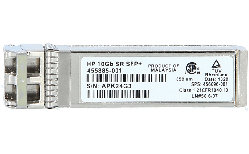 HPE BLc 10G SFP+ SR Transceiver