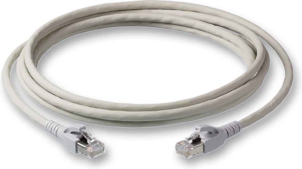 CAT6A U/UTP PATCH CORD, LSZH, 3M GREY