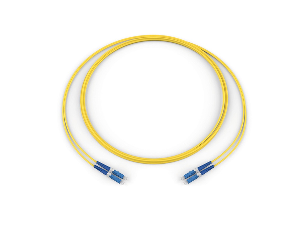 [F040402G2Z20001M] FIBER PATCH CORD LC-LC SM DUPLEX 1MTR CORNING