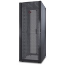  APC NetShelter SX, Networking Rack Enclosure, 42U, Black, 1991H x 750W x 1070D mm with Casters, Feet, Vertical Cable Managers, Side Panels