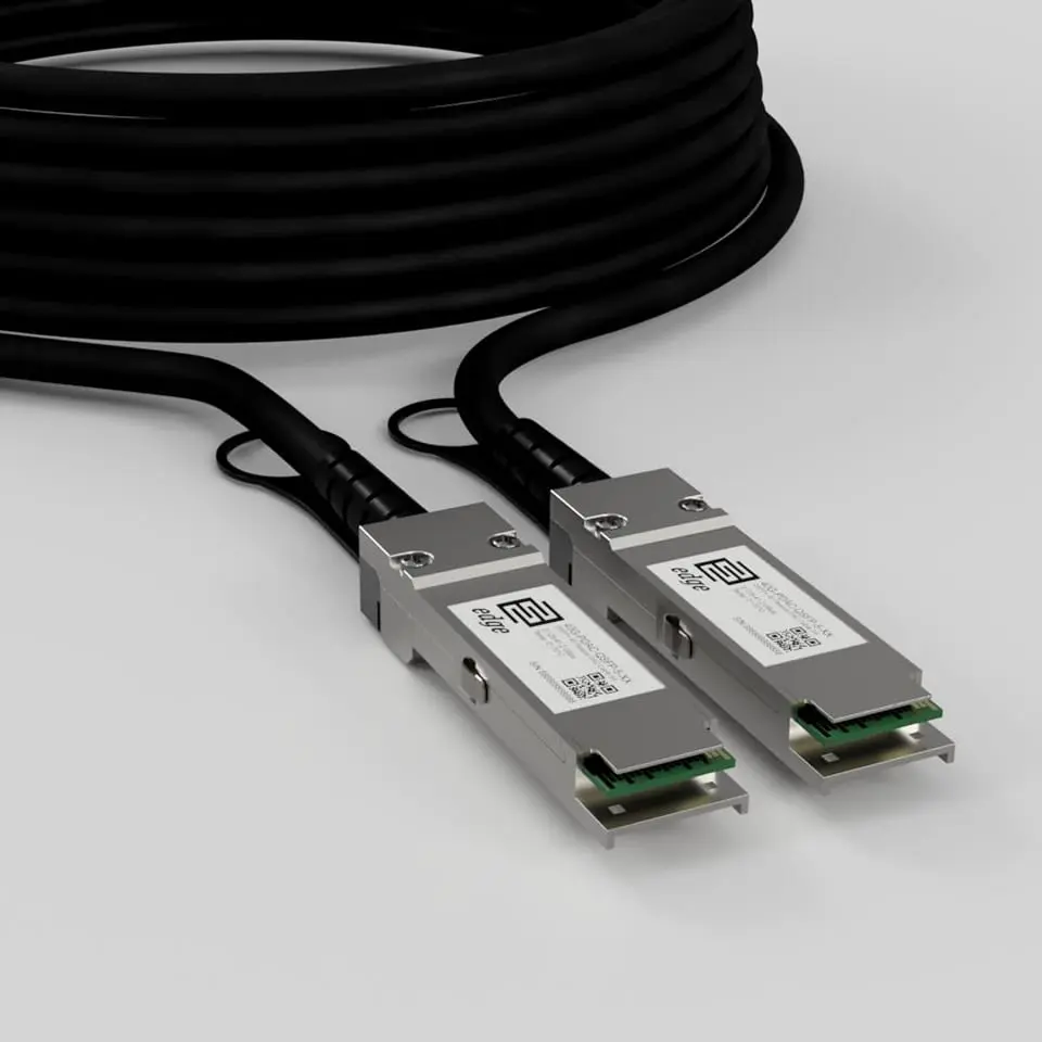 HPE Networking X242 40G QSFP+ to QSFP+ 5m Direct Attach Copper Cable 