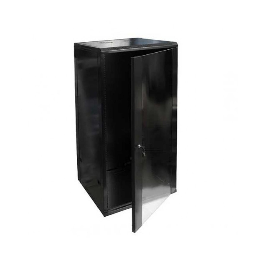 FLOOR MOUNT DATA CABINET, FRONT GLASS DOOR, REMOVABLE SIDE & REAR DOORS, FAN-4 NO'S, FIXED SHELF-1 NO'S, PDU 6WAY-1 NO'S, CASTOR-4 NO'S, BLACK COLOR