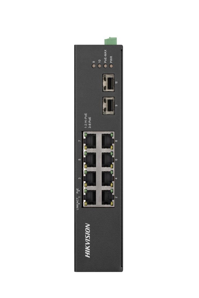 8 Port Gigabit Unmanaged Harsh POE Switch