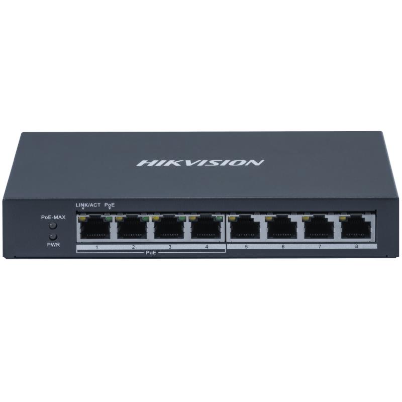 8-Port Gigabit Switch with 4 POE+