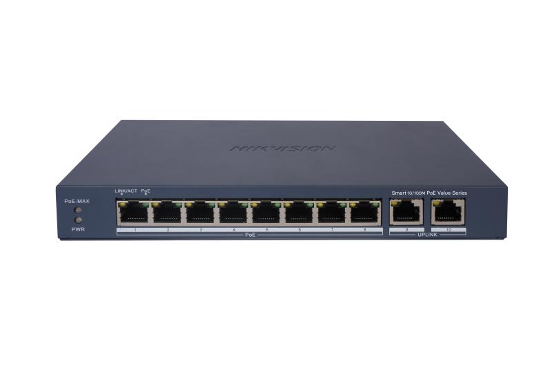 8 Port Fast Ethernet Smart POE Switch
