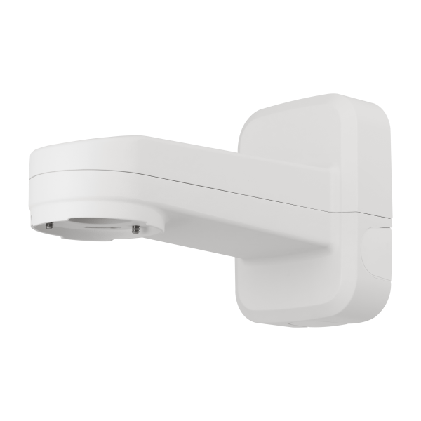 Wall/Pole mount, Material : Aluminum, Color : White, Dimensions :135(W)x183(H)x302(D)mm (5.31x7.20x11.89"),  Compatible with: XNP-9300RW/8300RW/6400RW, QNP-6320R/6250R/6320H/6250H. Stainless Steel Pole straps are not included. 