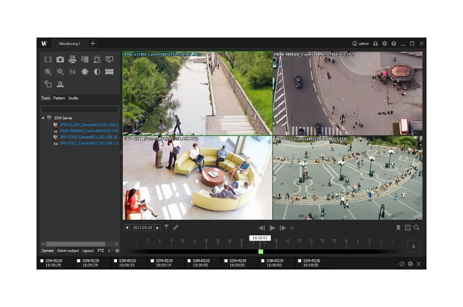 Video wall display and manage- Virtual Matrix Decoder 