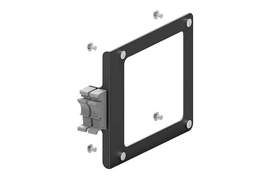 DIN mounting bracket for WBE-EMT-BK-1P-PNL