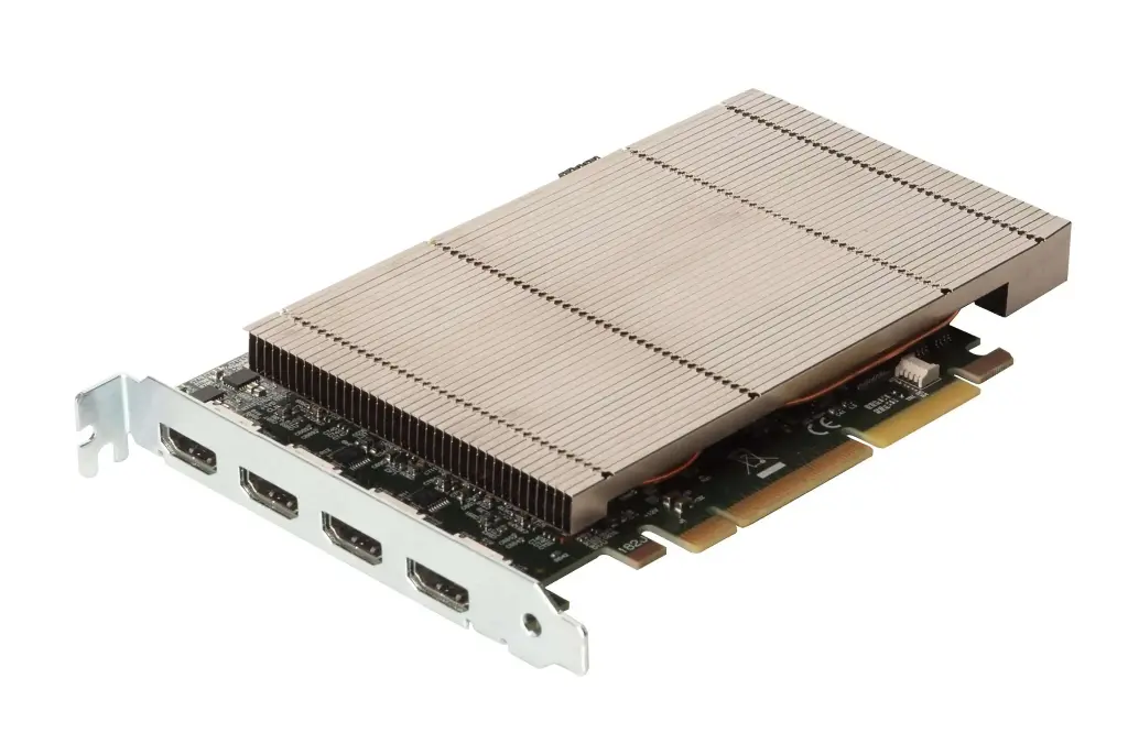 4 channel capture card w/HDMI adapters