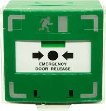 Triple pole restable call point with LED (Green)