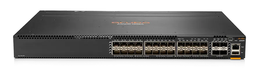 HPE Aruba Networking CX 6300M 24-port SFP+ and 4-port SFP56 Switch