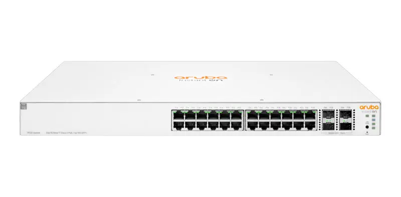 HPE Networking Instant On Switch 24p Gigabit CL4 PoE 4p SFP+ 370W 1930 