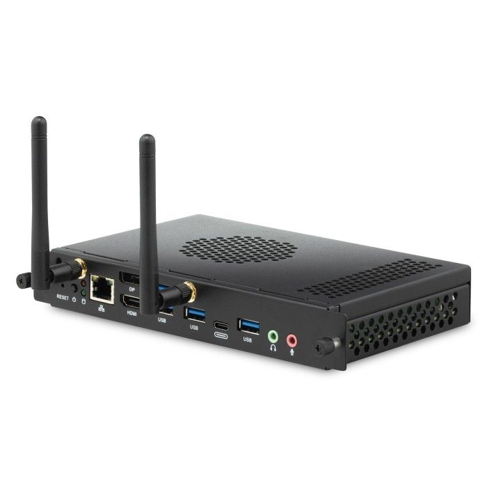 •Intel i7 processor *Intel®  iris Xe Graphics support up to 3 screens output at the same time *Intel® Dual Band  AX200 WiFi 6 •Embedded with Windows 11 Pro License •16GB RAM, 256GB SSD storage 