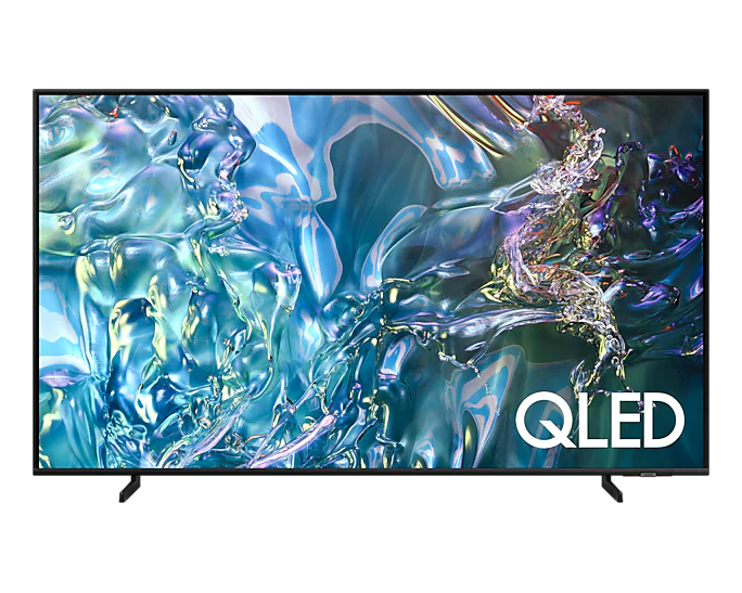 "Samsung QLED TV, 75 Inch, 4K AI Upscaling, Air Slim Design, Secured by Knox"				
