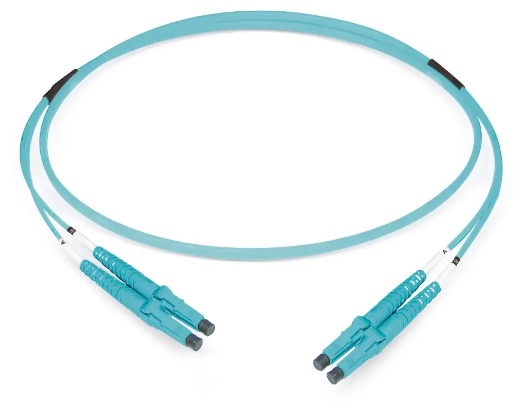 Fiber Optic Patch Cord 50/125 OM3 LC-LC Duplex 3Meter.						