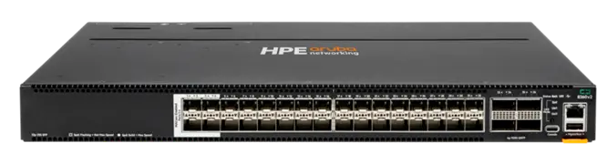 HPE Aruba Networking 8360-32Y4C v2 32p 25G SFP/SFP+/SFP28 4 Sec 4p 100G QSFP+/QSFP28 Front-to-Back 3 Fans 2 AC Bundle