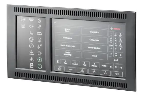 Modular fire alarm panel, Panel controller, Premium