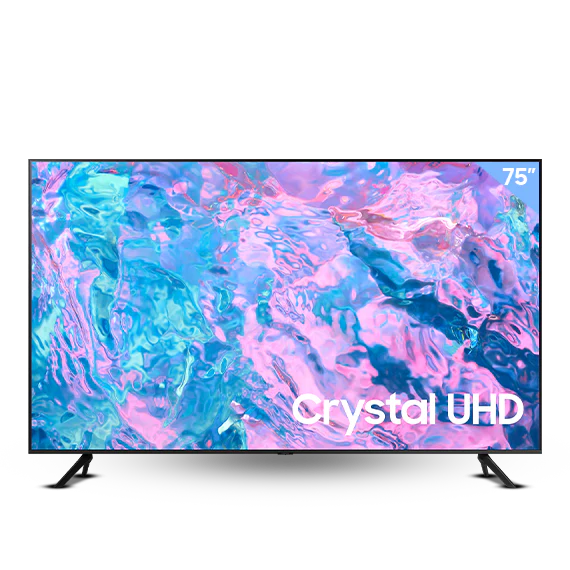 تلفزيون ذكي Crystal UHD 4K طراز CU7000 حجم 55 بوصة