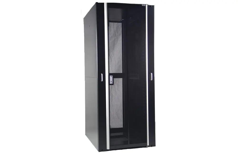 AWAL Free standing cabinet, front glass door, removable side and rear doors, fan-4no's. shelf-1no's, PDU 6 Way -1no's, Castor wheel-4 no's, Black color