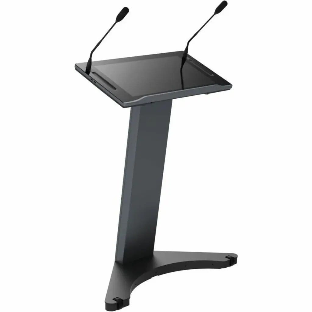 MAXHUB SL22MC , 21.5'' Smart Lectern Podium, capacitive + EMR touch screen, electrically adjustable height, wireless deployment
