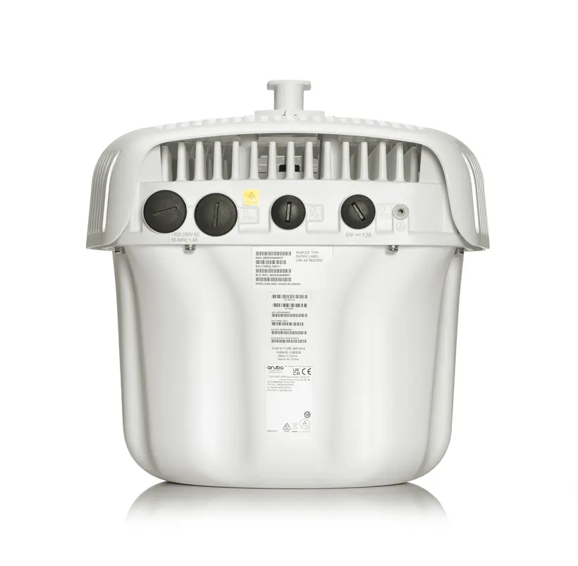 HPE Aruba Networking AP-585 (RW) Dual Radio 4x4 802.11ax Internal Omni Antennas Unified Outdoor AP 